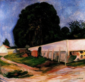  munch - nuit d’été à aasgaardstrand Edvard Munch Expressionism